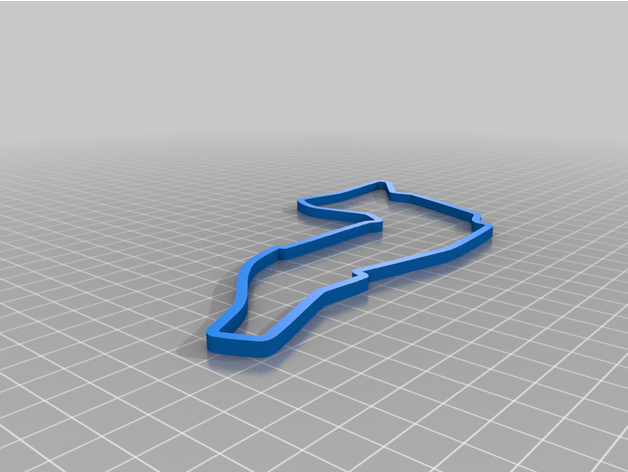 imola lime rock okayama 1 10 000 scale race tracks 3D print model - Mito3D