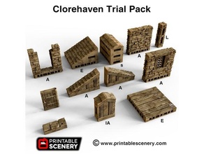 Clorehaven procès pack 3d print model - Mito3D