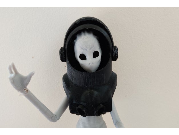 space suit prop bjd doll 3D print model - Mito3D