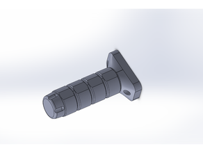 m-lok vertical grip 3d print model - Mito3D