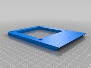Vesa monitör kol uzantı tabak 3d print model - Mito3D