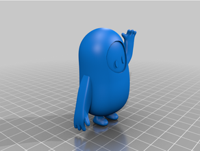 fall guys - poses battleroyale fallguys fun slimb 3d print model - Mito3D