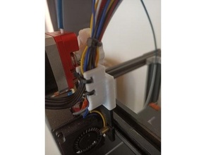 hotend cable holder ender 5 direct drive ender5 3d print model - Mito3D