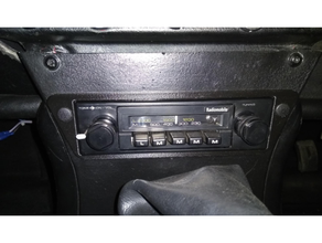 trionfo sputafuoco mk1 2 3 Radio piatto radiomobile piastra radio macchine 3d print model - Mito3D
