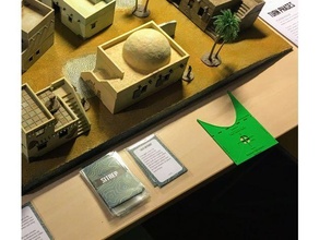 Schlachtfeld Manöver Karte Spiel Scharmützel Solo Tabbletop Tischplatte Ultra modern Kriegsspiel 3d print model - Mito3D