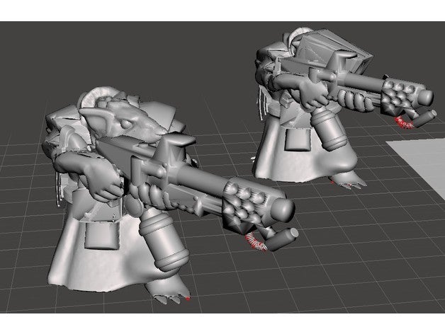 rat flamer 3D print model - Mito3D