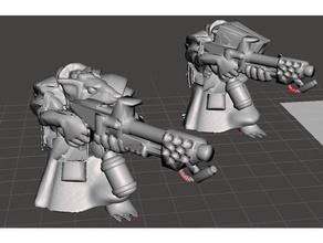 rat lance flammes 3d print model - Mito3D