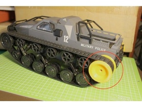 drive wheel sg1203 toy leading star rc crawler tank ripsaw speed wheels 3d print model - Mito3D