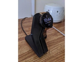 movado connect 20 watch stand smartwatch charger 3d print model - Mito3D