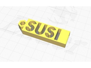 USB bastone susi 3d print model - Mito3D