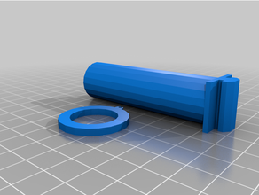 Rollenhalter porta bobinas v2 ender3 filamento carretel suporte trilho spulenhalter werkzeughalter 3d print model - Mito3D