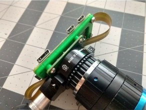 Himbeere pi Qualität Kamera Anhang 3d print model - Mito3D