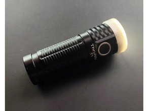 thrunite t1 diffuseur lentille protecteur lampe poche LED 3d print model - Mito3D