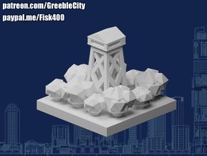 Greeblecity Feueruhr 3d print model - Mito3D