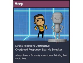 meep basic stance 3d print model - Mito3D