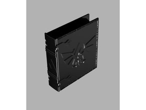 legend zelda themed book - dungeons & dragons dice box 3d print model - Mito3D