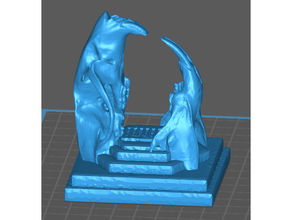 İstila etmek sıçanlar yuva kral taşlık anatomik doğru 3d print model - Mito3D