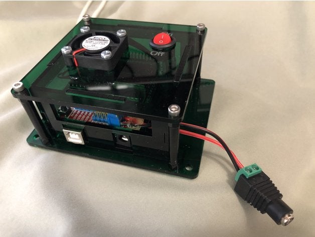 laser cut Cas gaine arduino uno cnc bouclier 3D print model - Mito3D