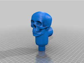 led skull shifter 3d print model - Mito3D