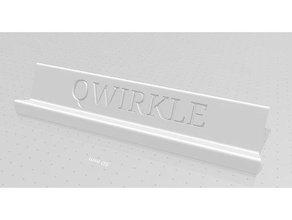 qwirkle stand boardgames games tiles 3d print model - Mito3D