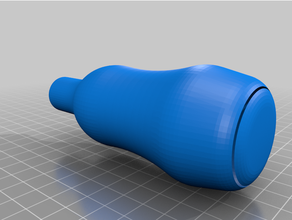 Flasche 3d print model - Mito3D