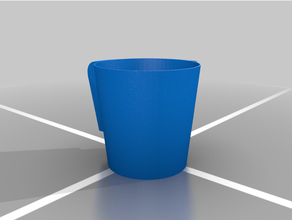 washing cup 3d print model - Mito3D