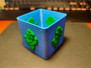 cactus pot 3dprintable decoration household 3d print model - Mito3D