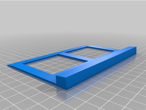 panel sarmal tuş takımı arka bacak anahtarlık 3d print model - Mito3D