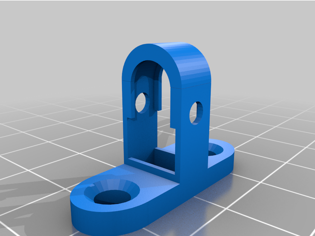 cable soporte 3D print model - Mito3D