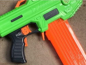 adventure force spectrum magazine release dart zone nerf mod 3d print model - Mito3D