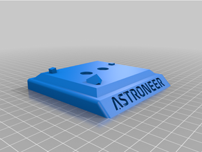 astroneiro base 3d print model - Mito3D