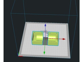 einfach Zylinder rollen Gestell 3d print model - Mito3D
