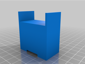 intel ruler drive mount stand 3d print model - Mito3D