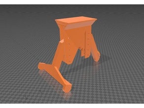 achsboxpro stativ kreuzlinienlaser henverstellbar ministativ tripod 3d print model - Mito3D