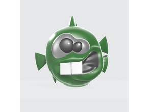 dopefish comandante acuto pesce video gioco 3d print model - Mito3D
