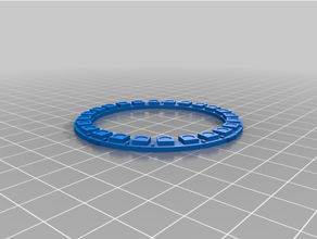 neopixel ring - 24 led diymall neopixels 3d print model - Mito3D