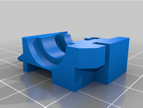 ender 3 - mount e3d v6 radiator modify needed creality 3d print model - Mito3D