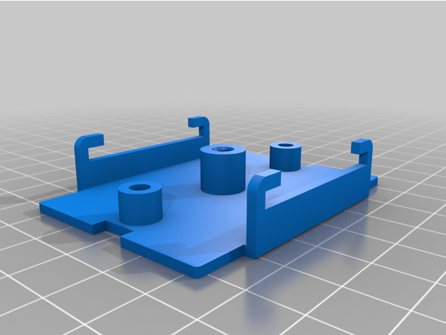 bracket omron g3a-210b-dc5 ssr 3D print model - Mito3D