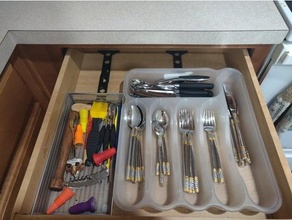 drawer tray bumper dividers 3d print model - Mito3D