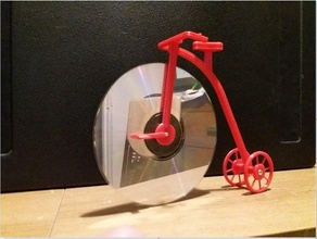 cd tricycle 3d print model - Mito3D
