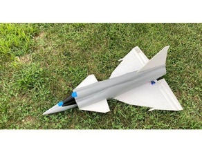 flyable rc viggen - flite test 3d printing 70 mm easy edf radio controlled 3d print model - Mito3D