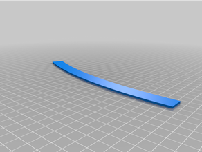 radius curve 3d print model - Mito3D