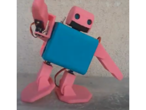 chelios robot bípedo 90 servo 3d print model - Mito3D