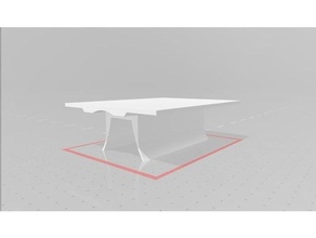 gros table meubles jouer rôle 3d print model - Mito3D