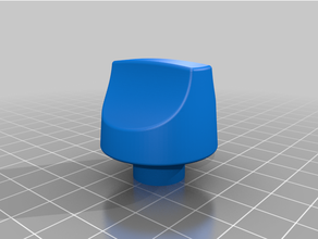 franc gaz plaque bouton 3d print model - Mito3D