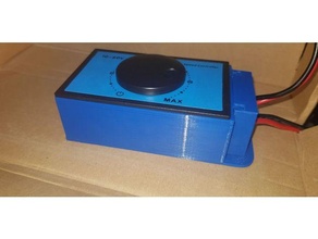 speed controller box case freecad speedconroller 3d print model - Mito3D