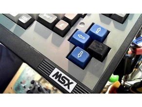 toshiba hx-10 arrow key keyboard replacement vintage 3d print model - Mito3D