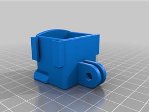 dji osmo cep Kulp destek gopro binmek ayarlanmış tripod 3d print model - Mito3D