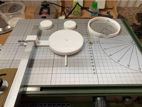 Proxxon termokut daire kılavuz 3d print model - Mito3D