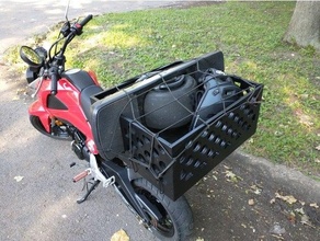 parametrisch cnc Fahrrad Box Einrad Honda grom Motorrad Pint openscad 3d print model - Mito3D